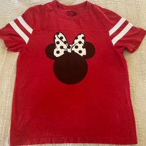 Minnie Mouse Jersey T-short, XL, EUC